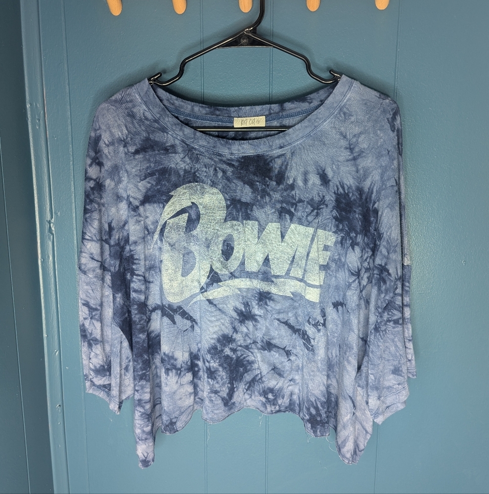 Bowie Tie-Dye Crop Top